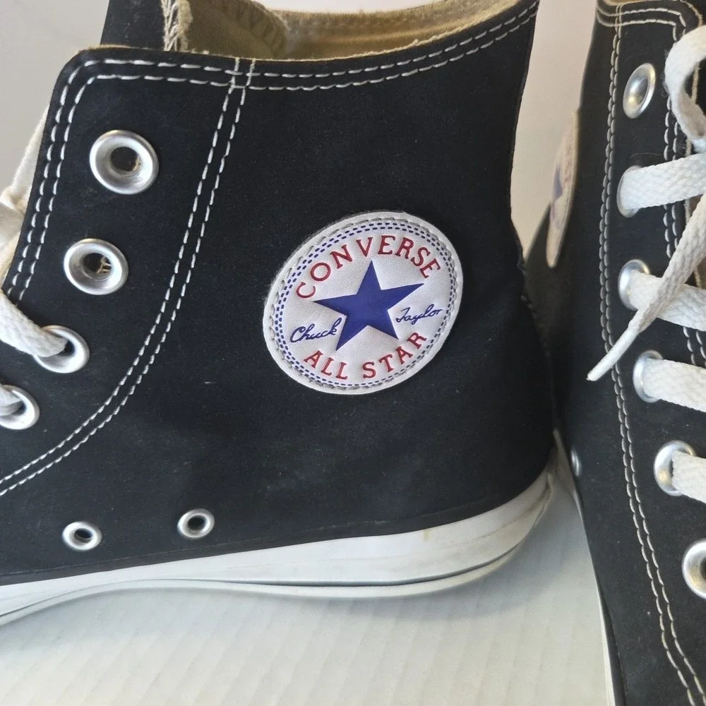 Unisex Converse Chuck Taylor All Star Ox Black White A01718F Size 8 Men 10 Women